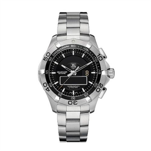TAG Heuer Aquaracer 300M Chronotimer 43 Stainless Steel / Black / Bracelet